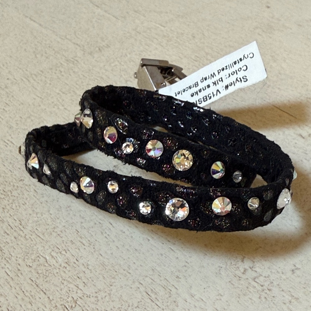 Bari Lynn Kids crystallized Wrap Bracelet